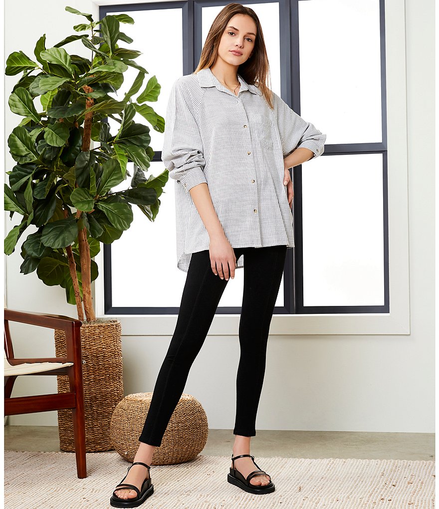 NIA Ankle Length High Rise Contour Leggings