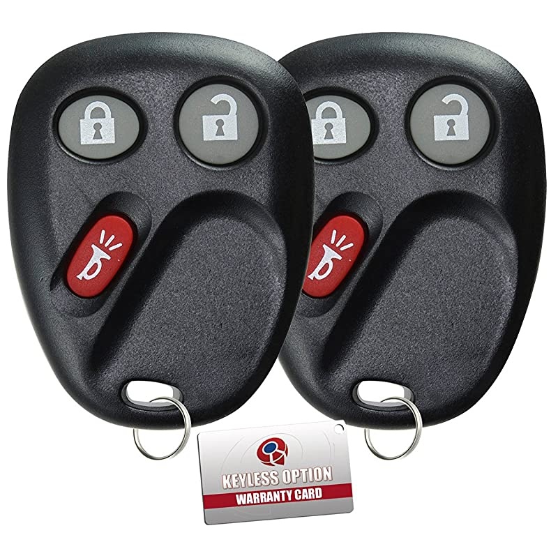 Keyless Entry Remote Control Car Key Fob Replacement for LHJ011 Pack of 2
