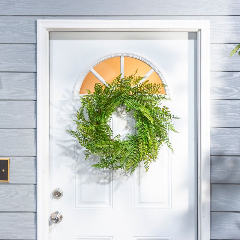 Gerson International 26-Inch Diameter Fern Wreath