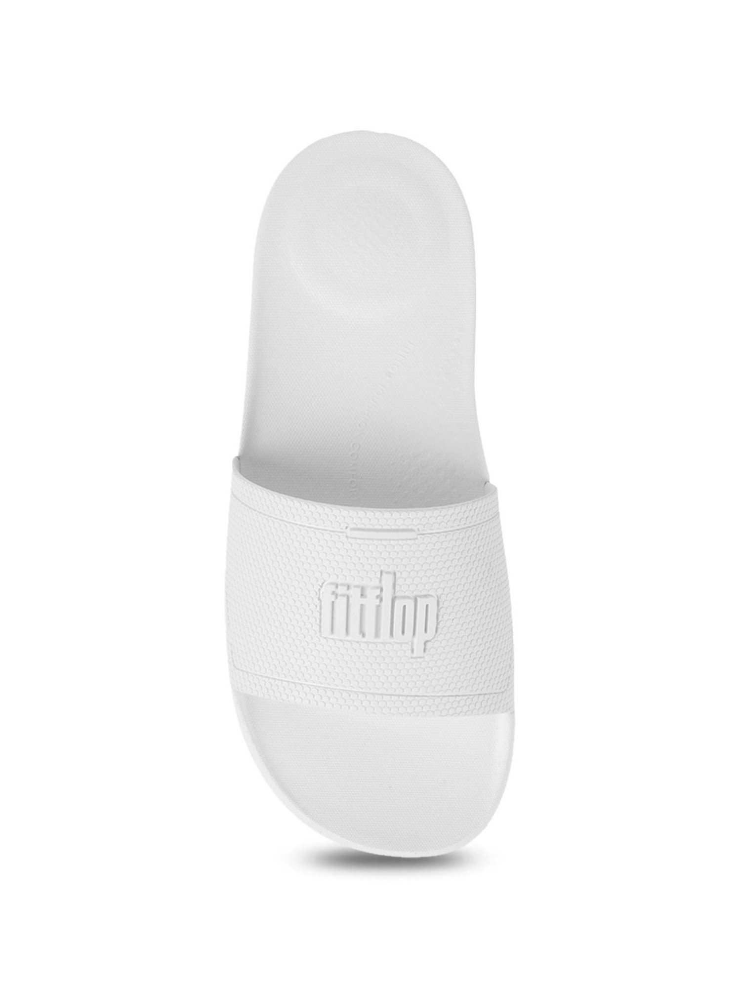 FitFlop Women's White Slides