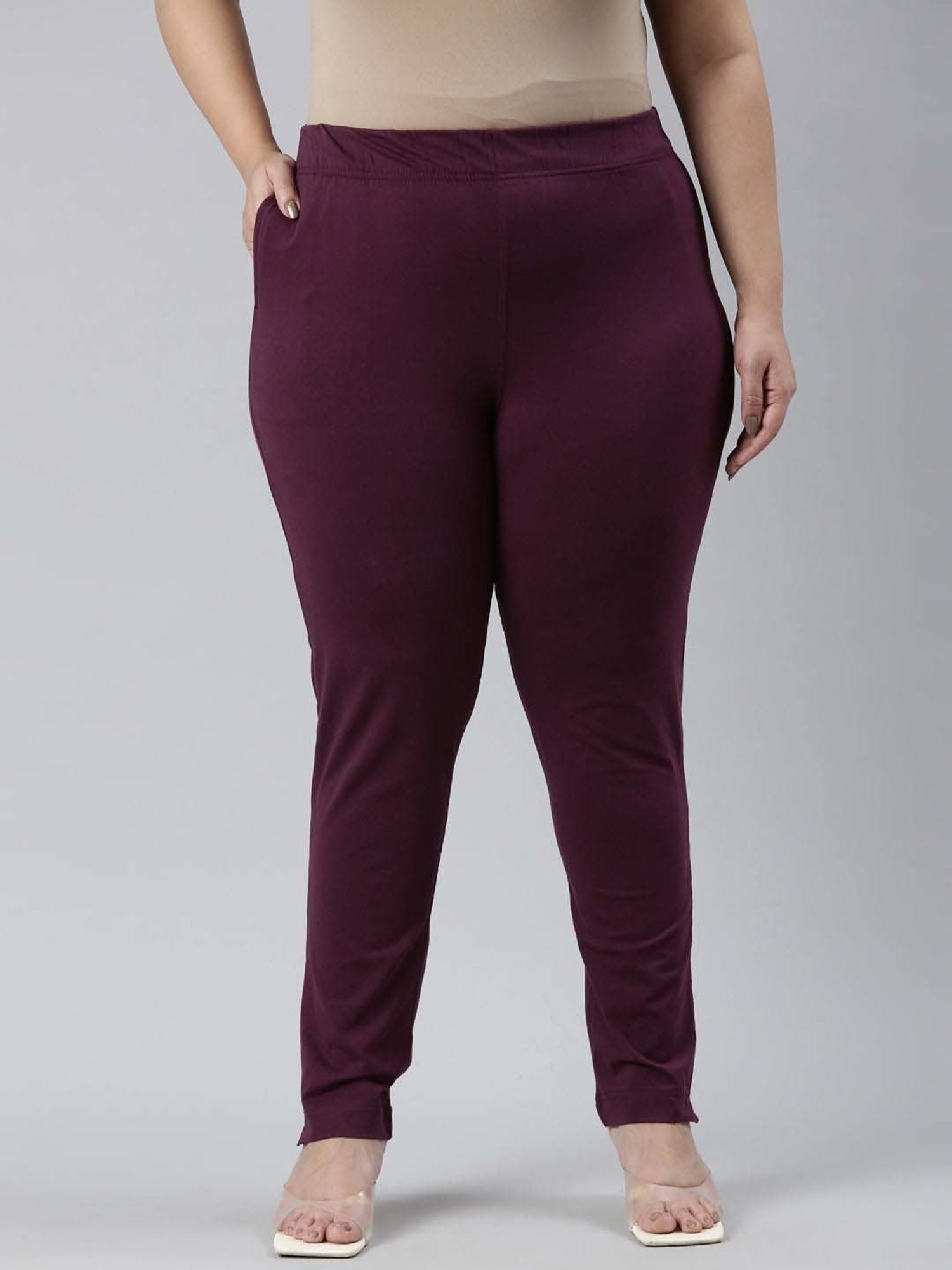 Go Colors! Purple Cotton Pants