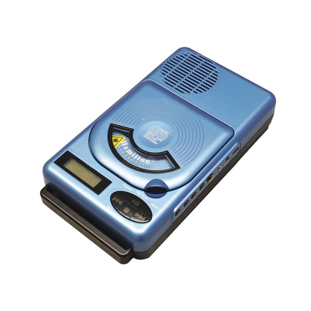 Hamilton Buhl Top-Loading Portable Classroom CD Player with USB and MP3 Player