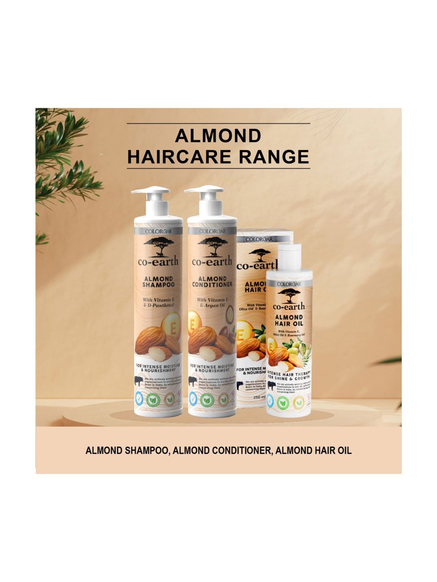 Colorbar Co-earth Almond Conditioner - 300 ml