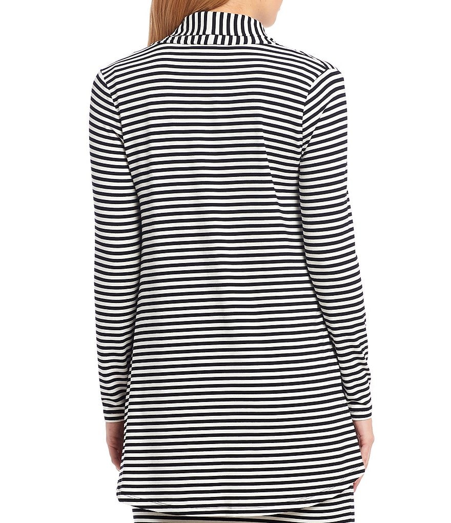 J.McLaughlin Jamey Crew Neck Button Trim Raglan Sleeve Sweater