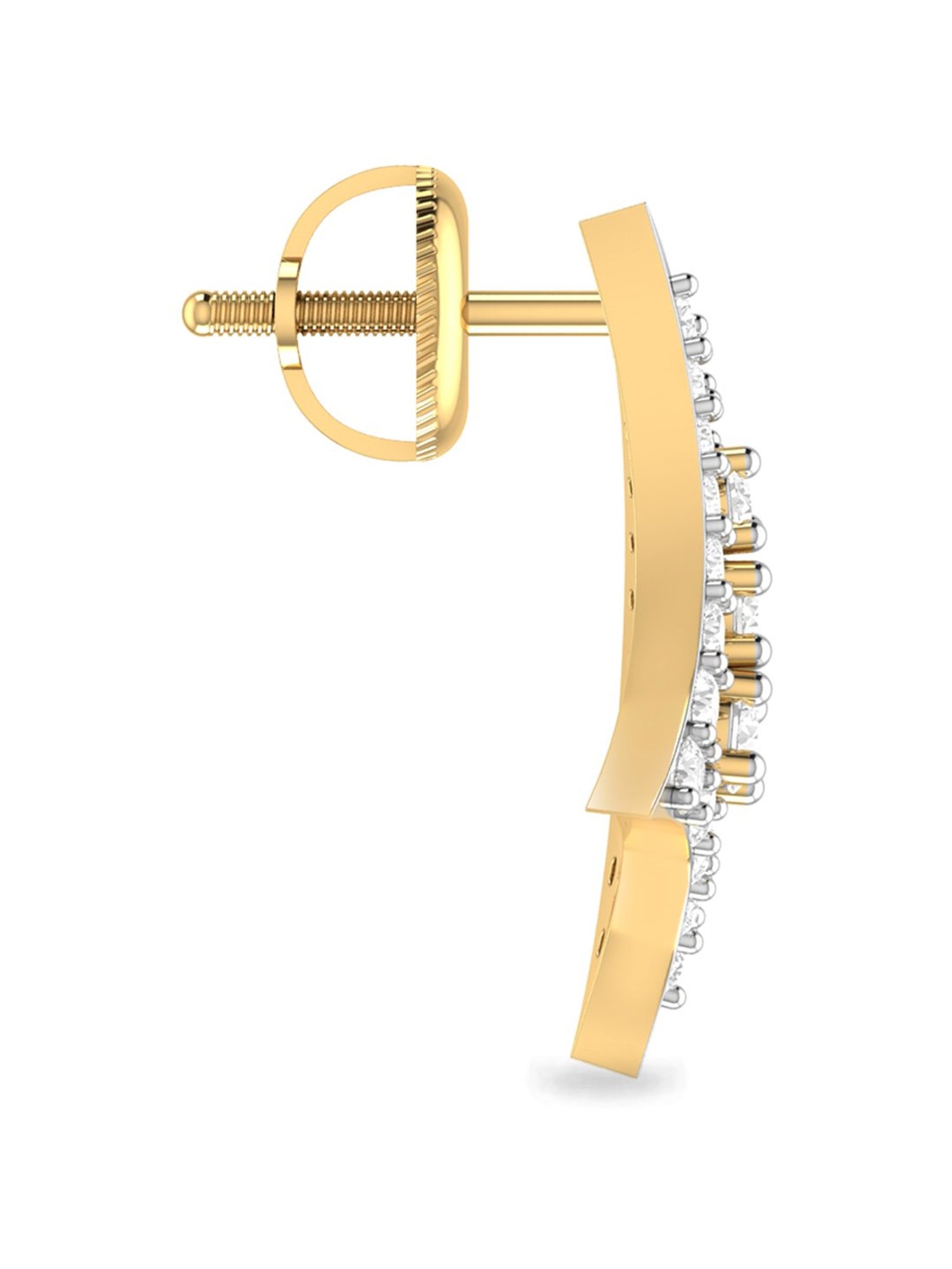 CKC Opulent Multi-Tiered Gold Jhumka Eardrops