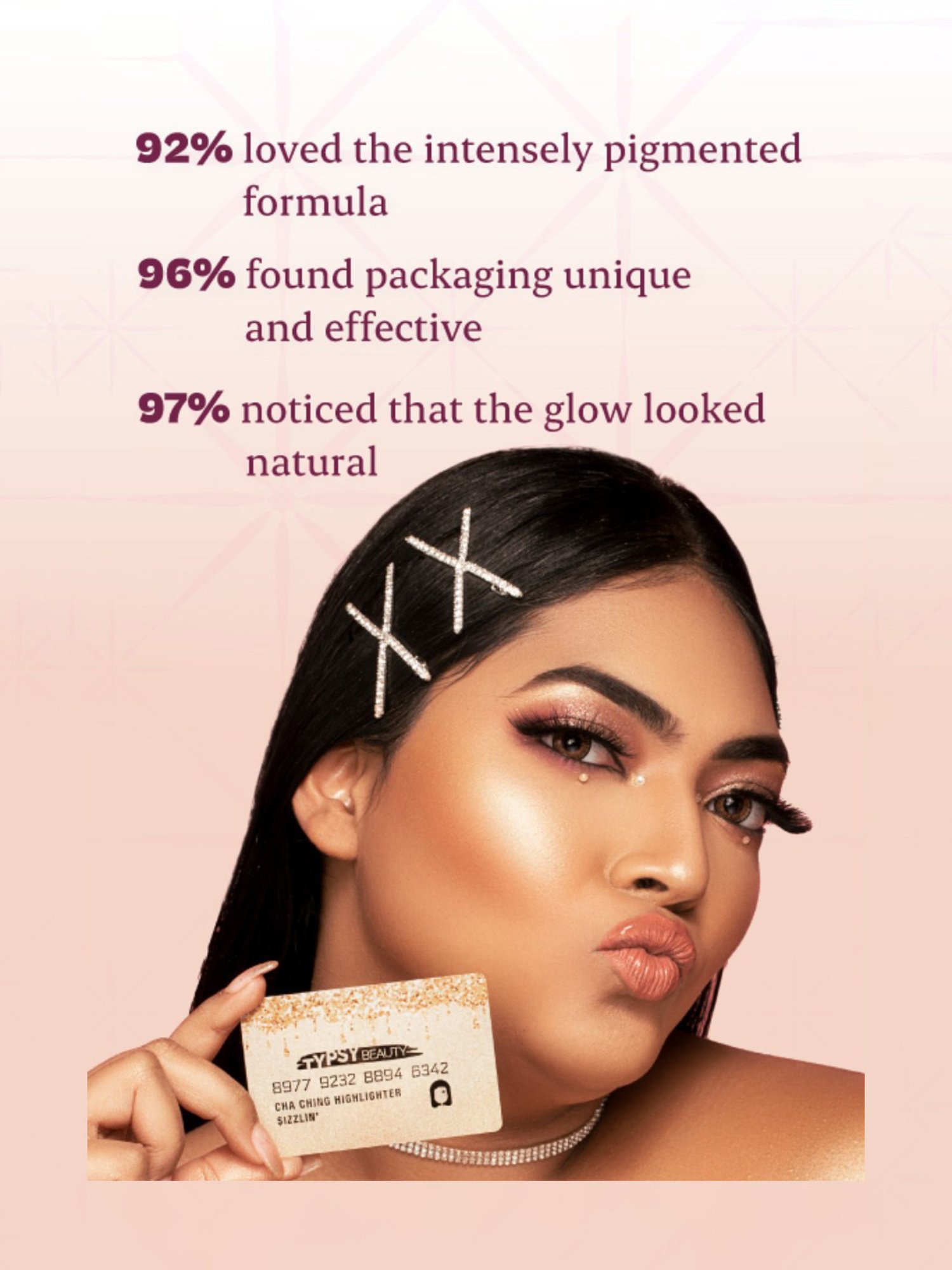 Typsy Beauty Cha Ching Highlighter Sizzlin Gold - 8 gm