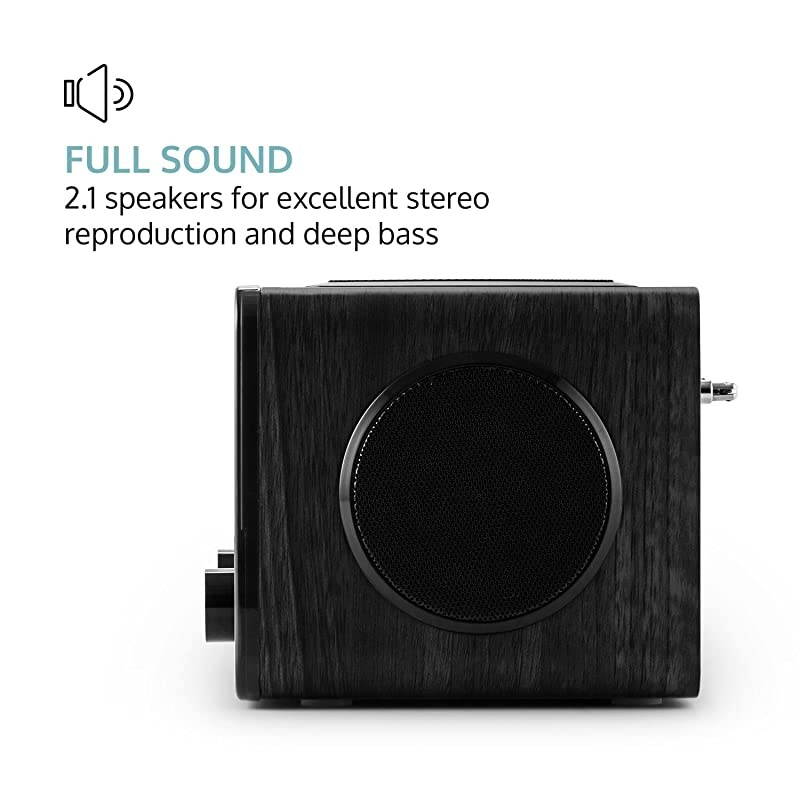 Connect 150 Black 21 Internet Radio WiFi Music Player MP3 USB Port AUX Remote Control Black