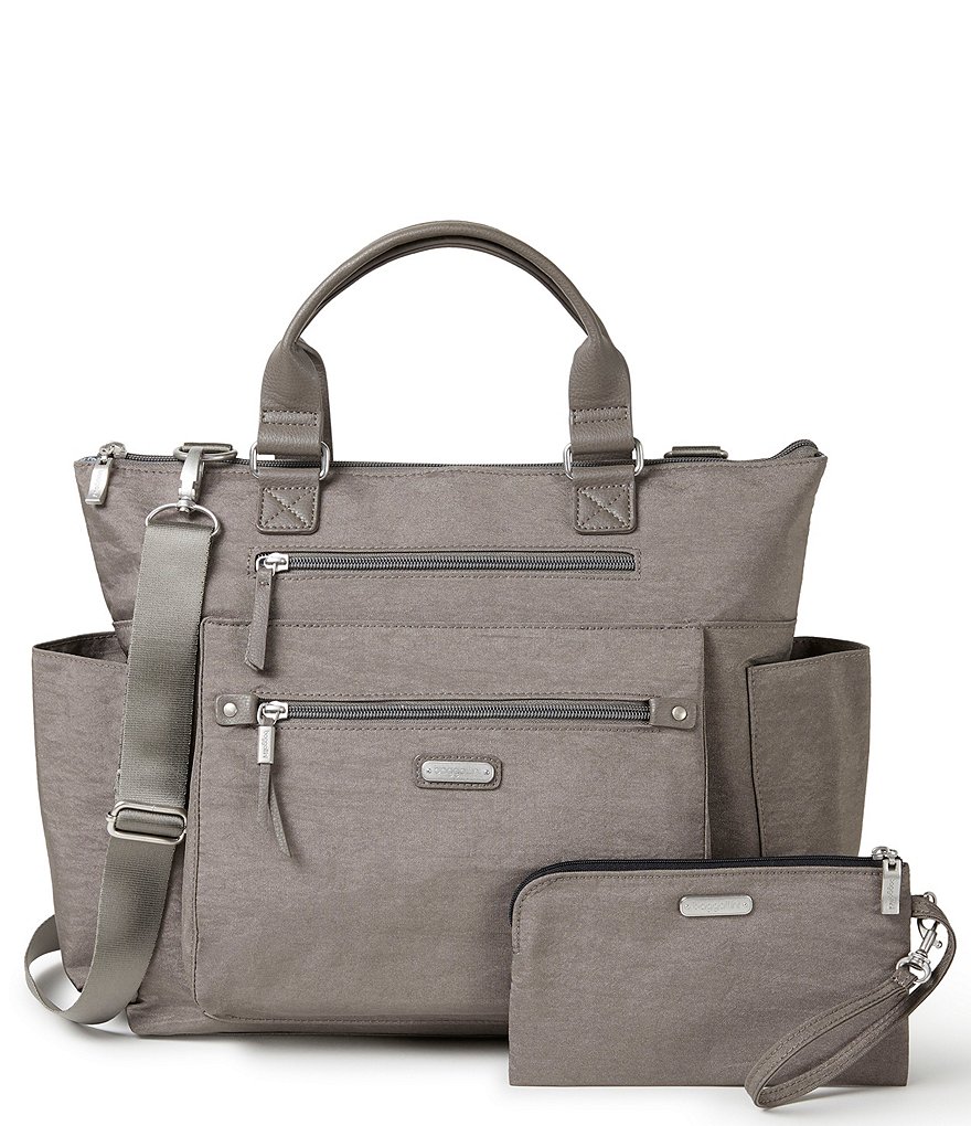 Baggallini 3-in-1 Convertible Backpack with RFID Phone Wristlet