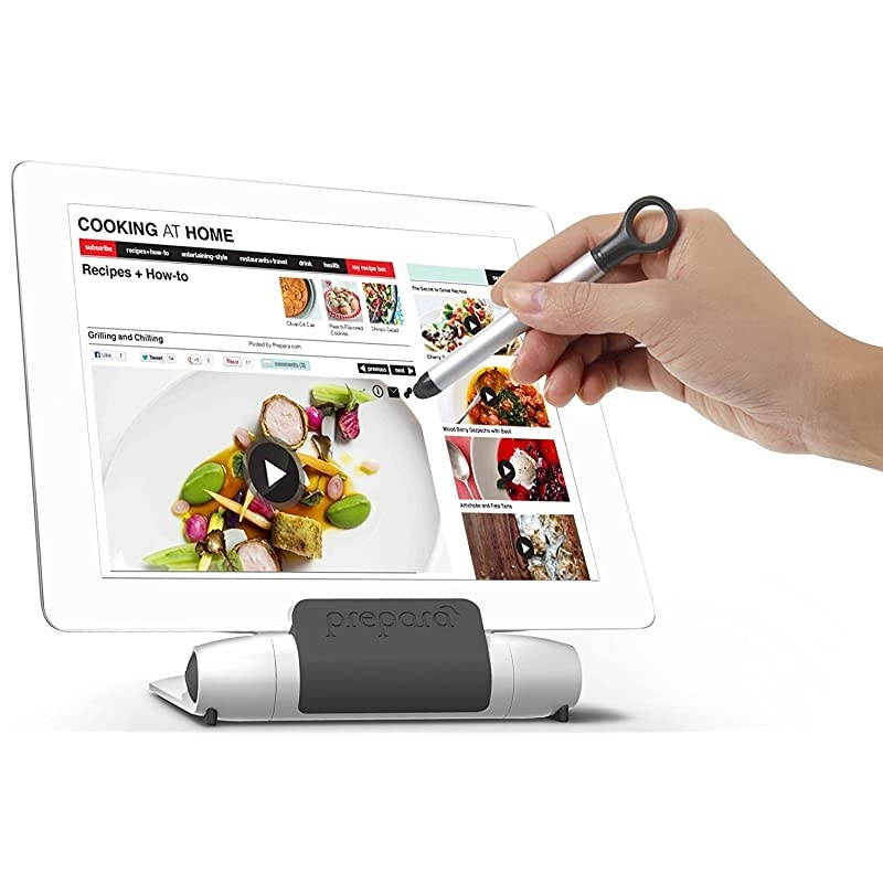 PP08PREPWT White iPrep Adjustable Stand for phones tablets ereaders Large