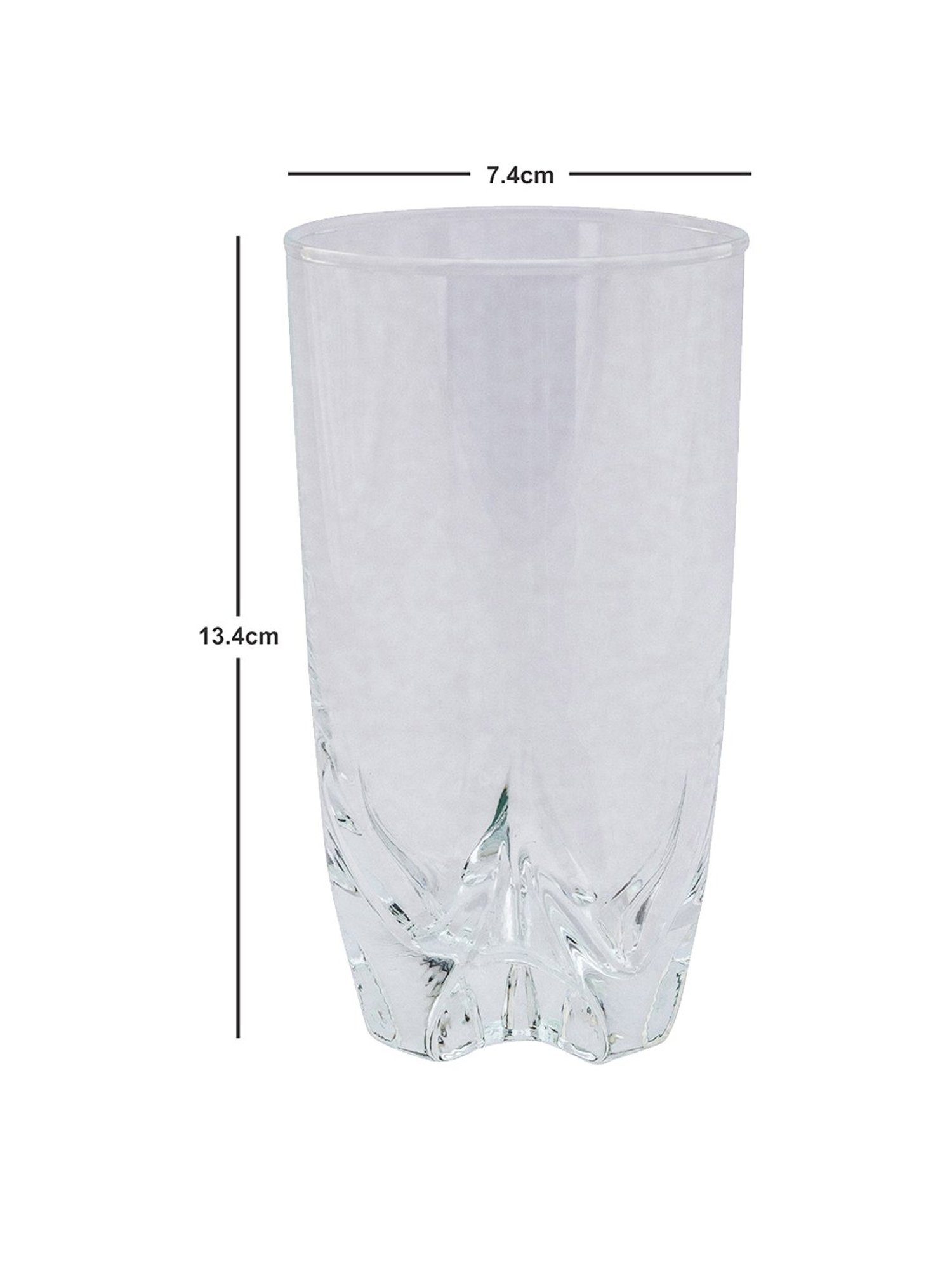 Luminarc Transparent Glass Everyday Glasses - Set of 6 (360ml3
