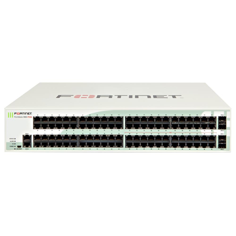Fortinet FortiGate 98D-POE Network Security/Firewall - Appliance Only