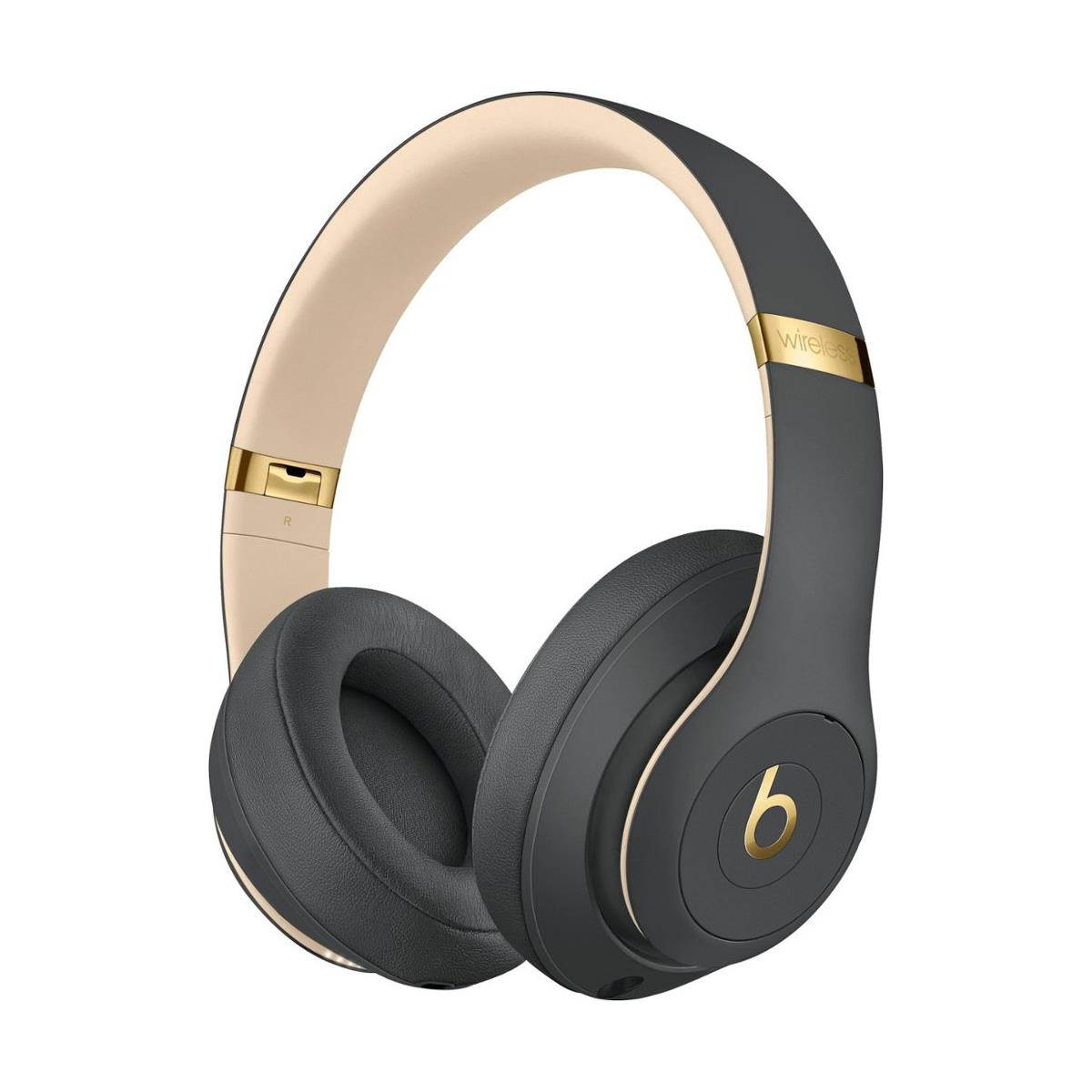 Beats Noise Cancelling Over-Ear Studio3 Wireless Headphones The Skyline Collection - Desert Sand (MTQX2LL/A)