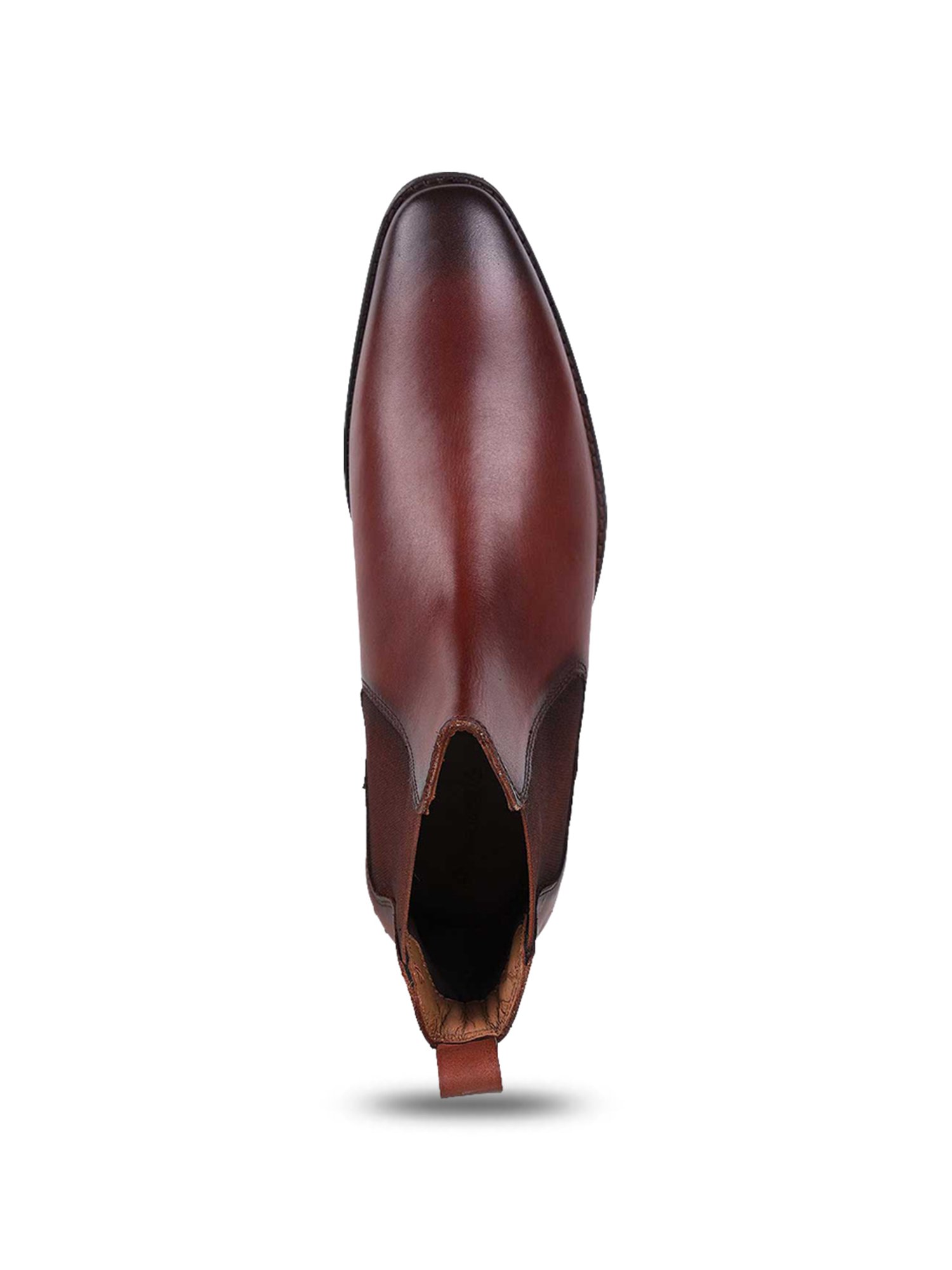 Da Vinchi by Metro Men's Cognac Chelsea Boots