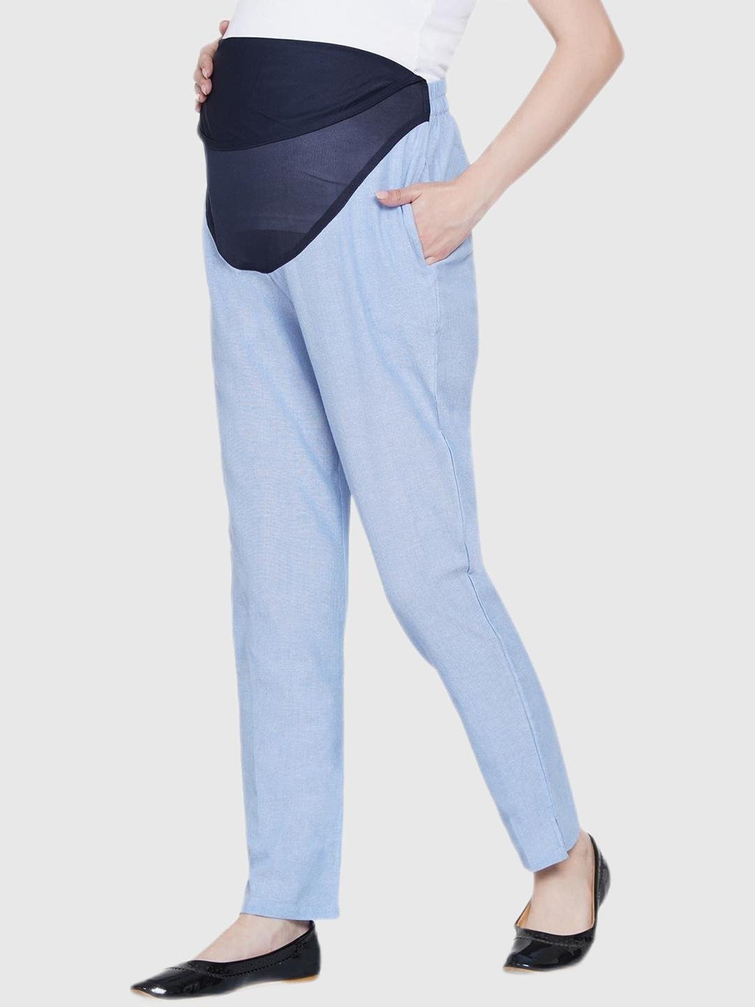 Mine4nine Blue Maternity Dress