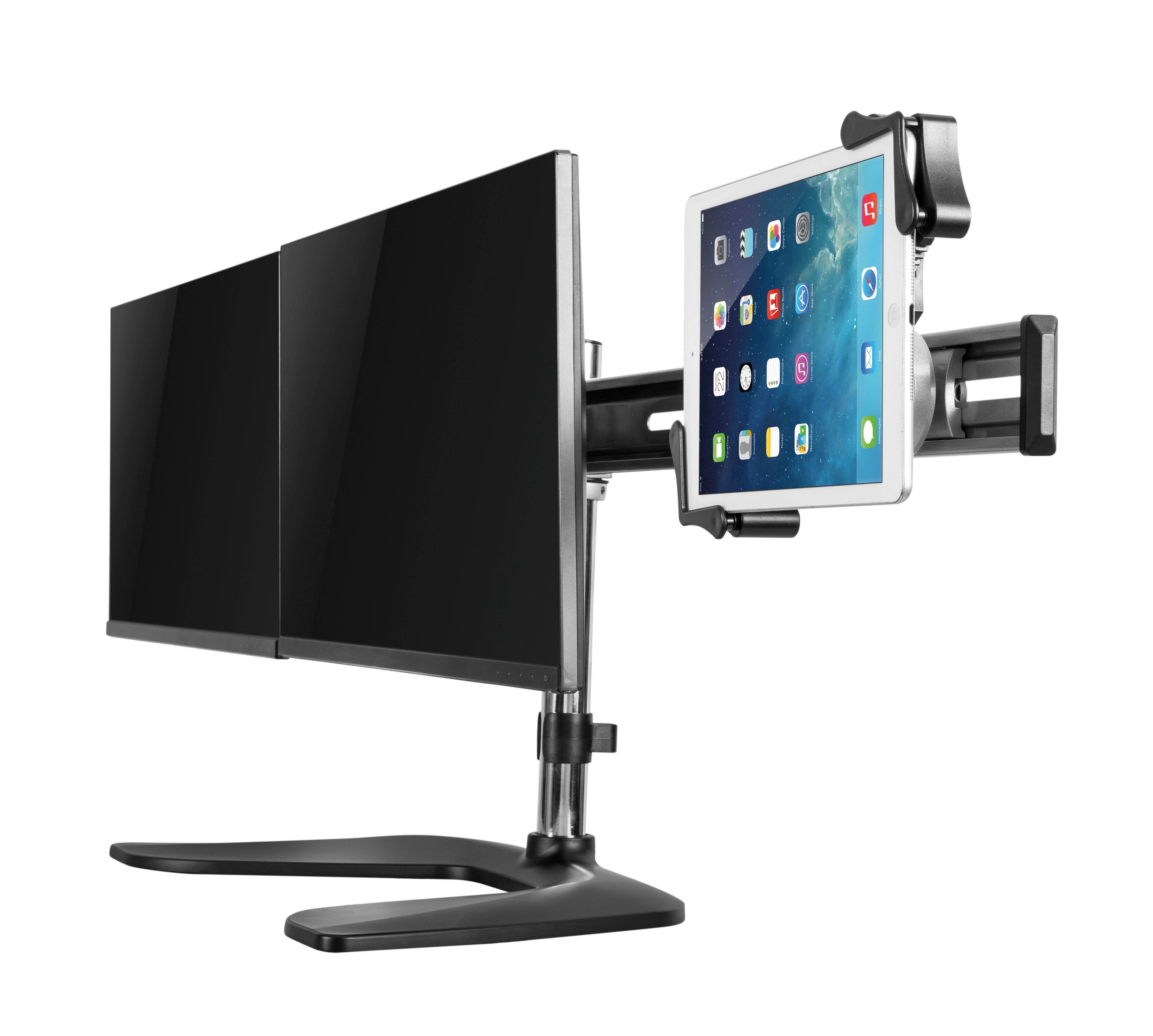Tri-Screen VESA(R) & iPad(R)/Tablet Workstation
