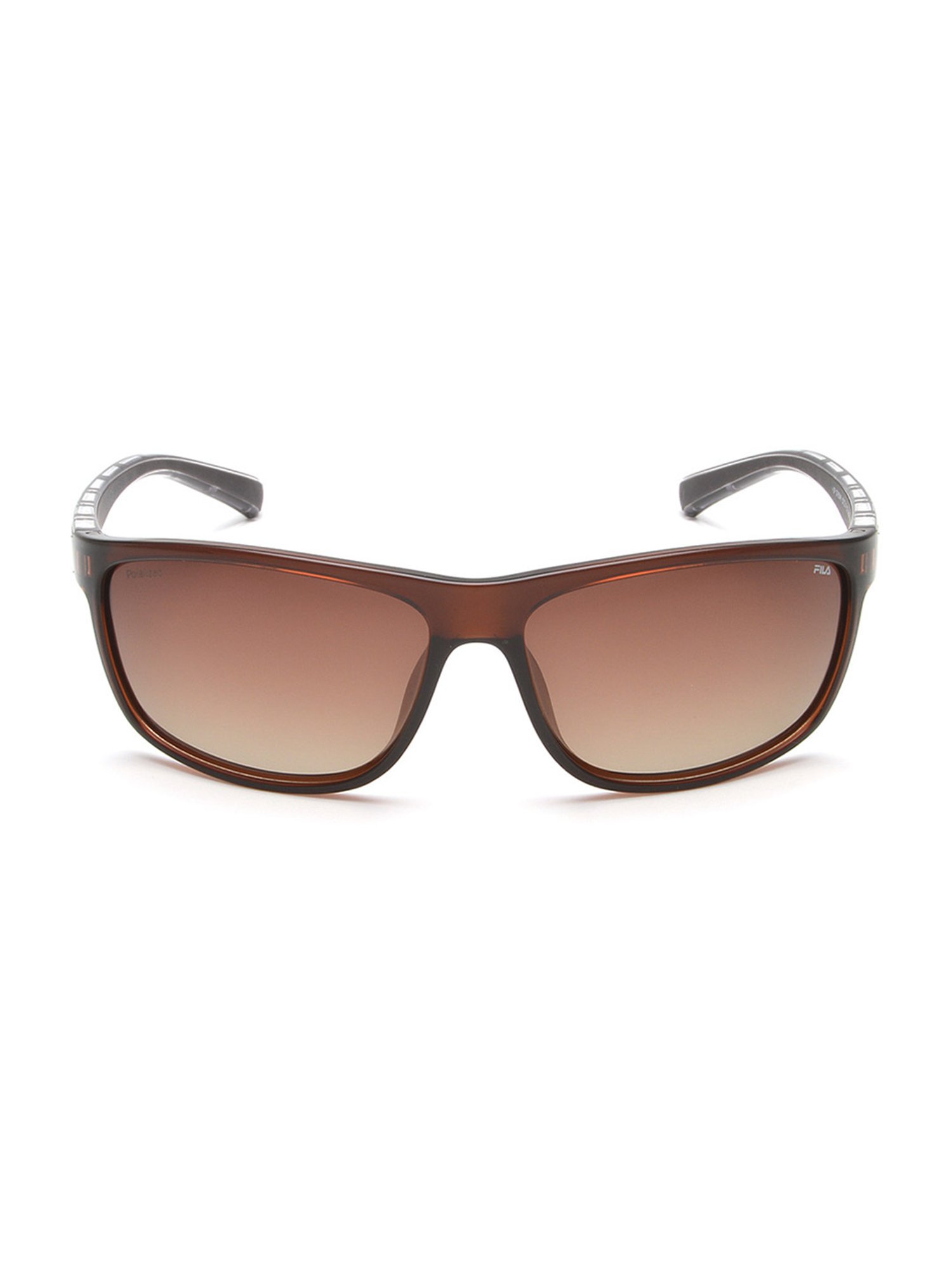 Fila Brown Rectangular UV Protection Unisex Sunglasses
