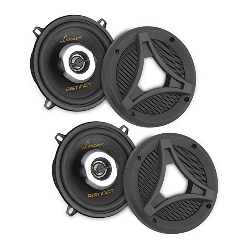 2-Way Universal Car Stereo Speakers - 180W Dual 6.5 Inch Universal OEM Quick Replacement Component Speakers Vehicle Door/Side Panel Mount Compatible, Pro Audio Car Speakers -  DCT65.2 (Pair)