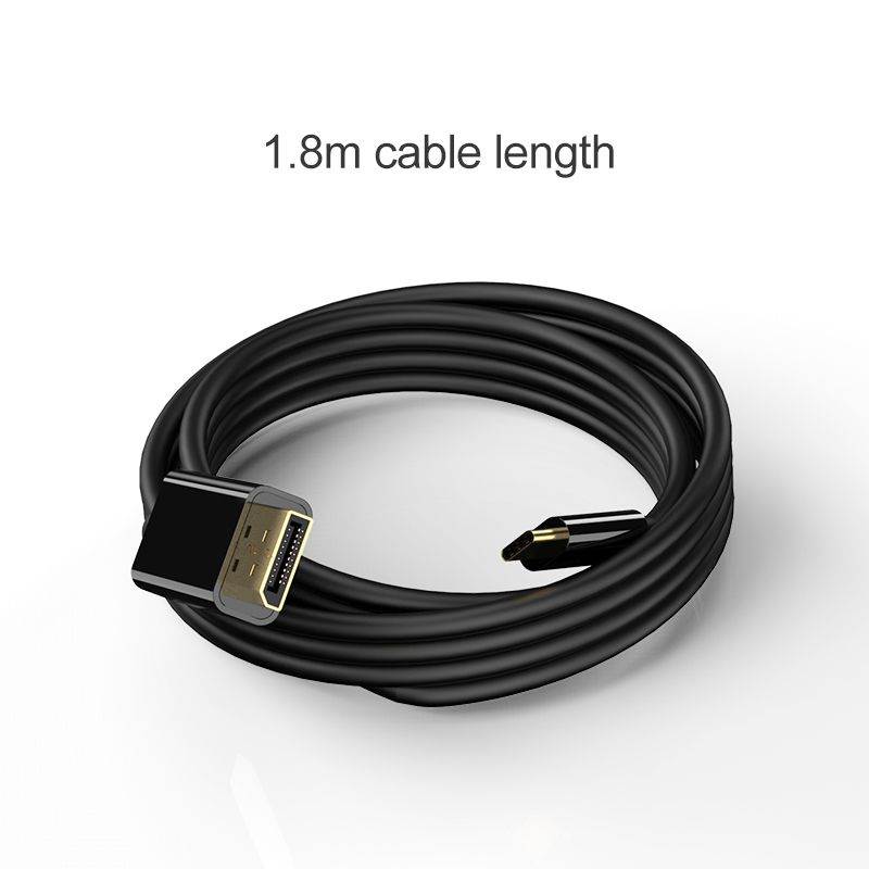 Type C to HDMI, USB C to HDMI Cable 4K@60Hz HDMI Cable 4K USB Type C to HDMI Cable 6 Ft 1.8M HDMI Adapter Cable Compatible with All Devices of USB Type C HDMI
