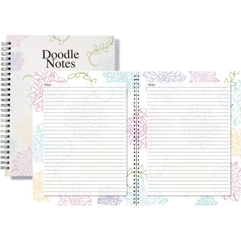 House Of Doolittle Whimsical Doodle Notes 100Pgs 7"x9" Multi 78097