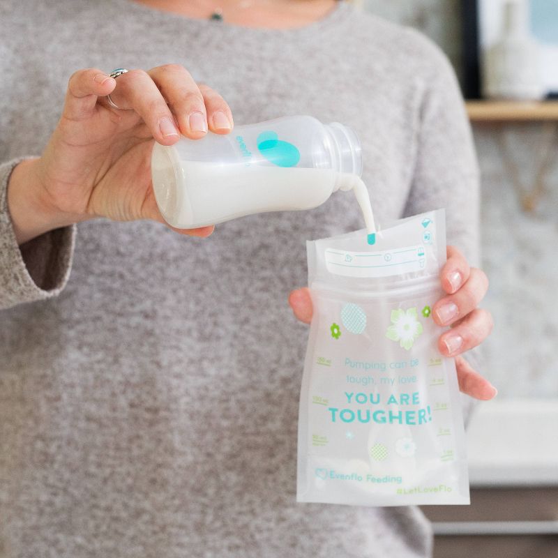 Evenflo Advanced Breast Milk Storage Bags 5oz, 50ct