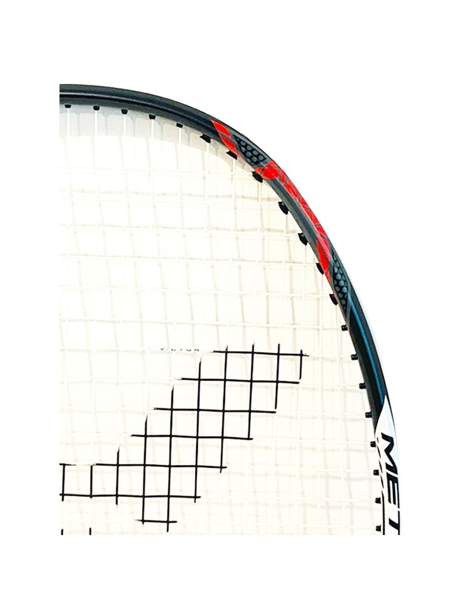 VICTOR Meteor Badminton Racket (Black) Size - 4U