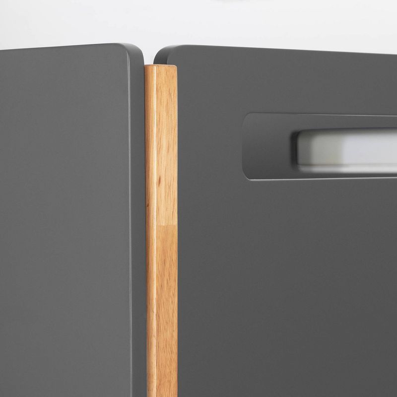 Bella Kids' 3 Drawer Dresser with Cubbies White - Room & Joy