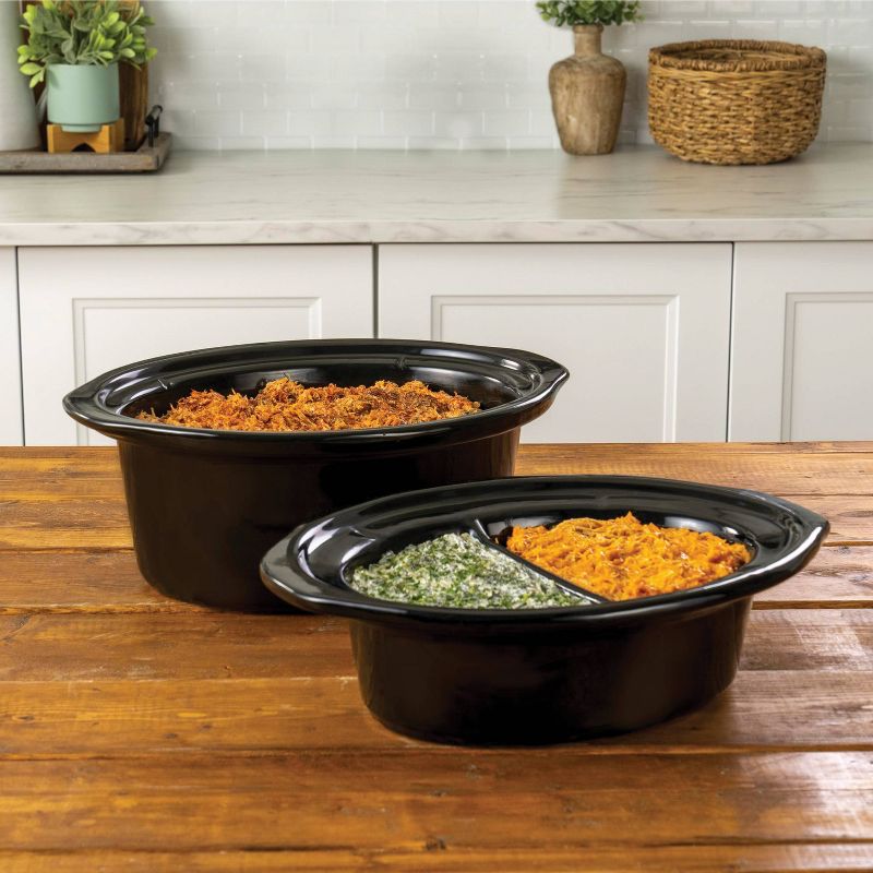 Crock-Pot 6qt Programmable Cook & Carry Slow Cooker Black SCCPVLF605-B