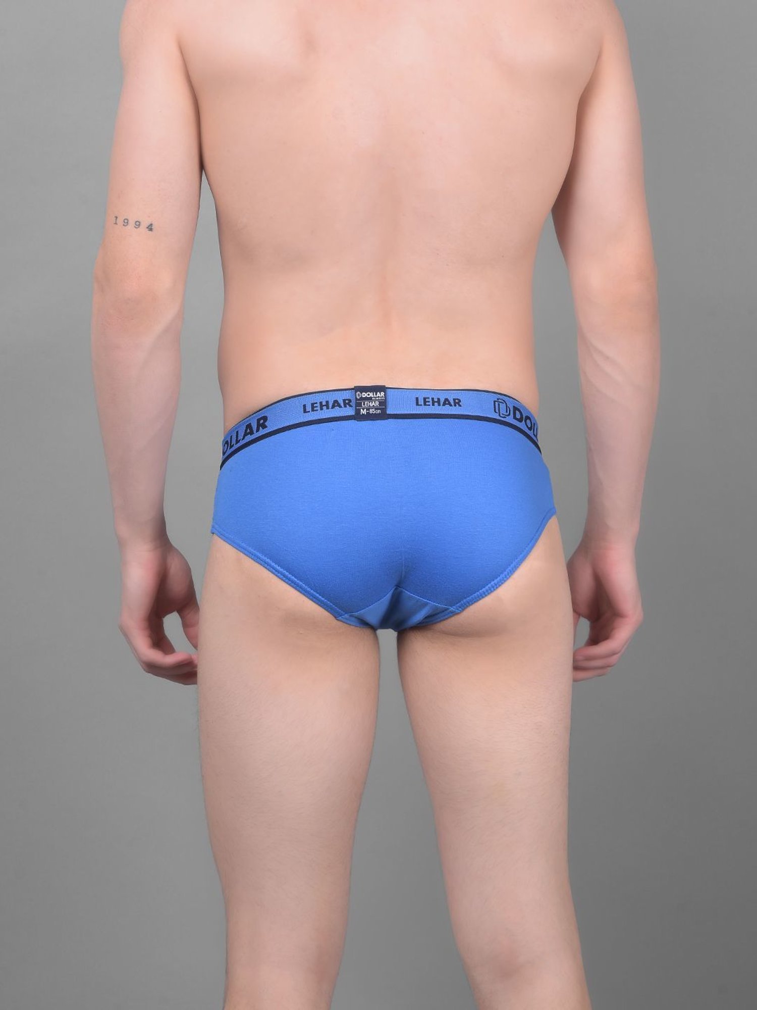 Dollar Lehar Assorted Cotton Regular Fit Briefs - Pack Of 7