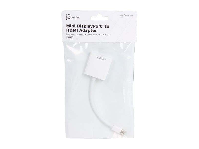 j5create Mini DisplayPort to HDMI Adapter