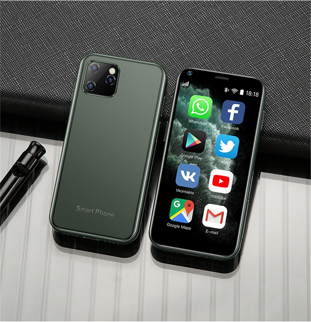 Super Mini  XS11 SmartPhone 1GB RAM 8GB ROM 2.5 Inch MT6580A Quad Core Android 6.0 1000mAh 2.0MP Small Pocket Mobile phone