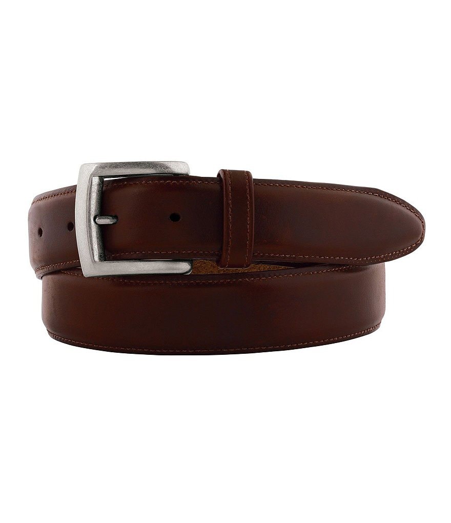 Johnston & Murphy Waxed Leather Belt