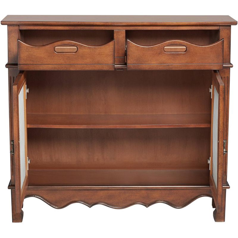 Audley Java Finish 39 1/4" Wide Wood Chest by Elm Lane