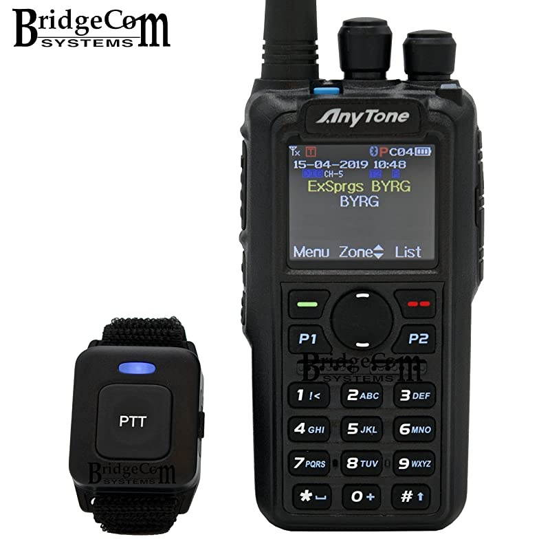 AT-D878UV Plus Bluetooth W/GPS. Free Programming Cable, 3100mAh Battery, Course on BridgeCom University ($97 Value), and BridgeCom Support.