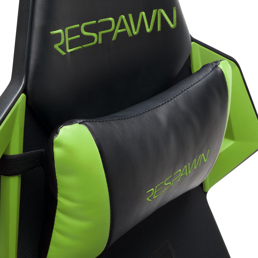 RESPAWN 200 Racing Style Gaming Chair, in Green (RSP-200-GRN)