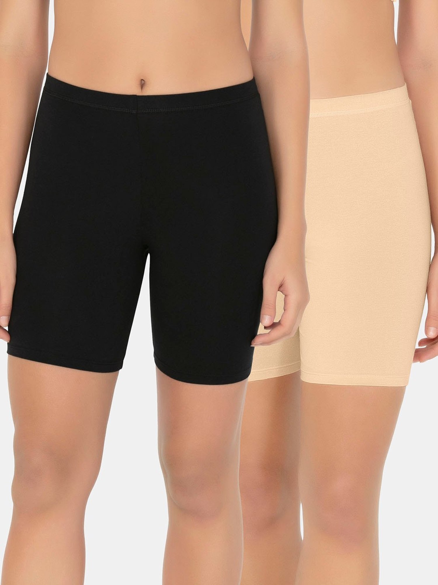 Amante Multicolor Cotton Shorts (Pack Of 2)