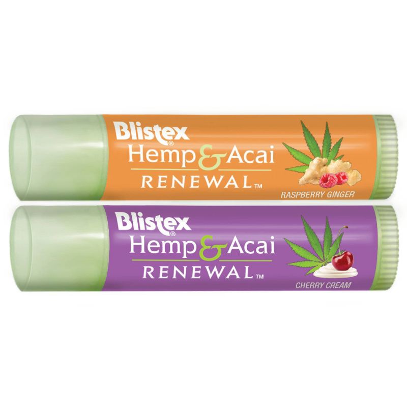 Blistex Lip Moisturizer Hemp & Acai Renewal - 2pk/0.3oz