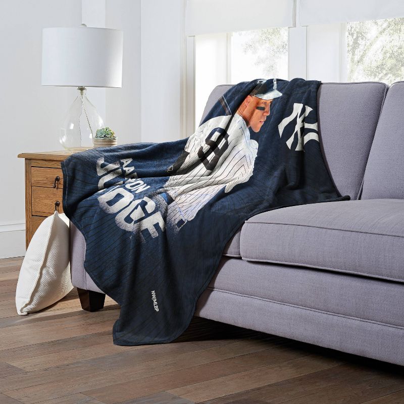 MLB New York Yankees Aaron Judge Silk Touch Throw Blanket