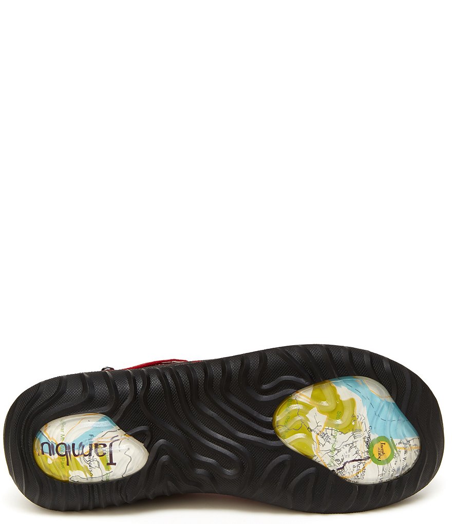 Jambu Creek Suede T-Strap Flat Shoes