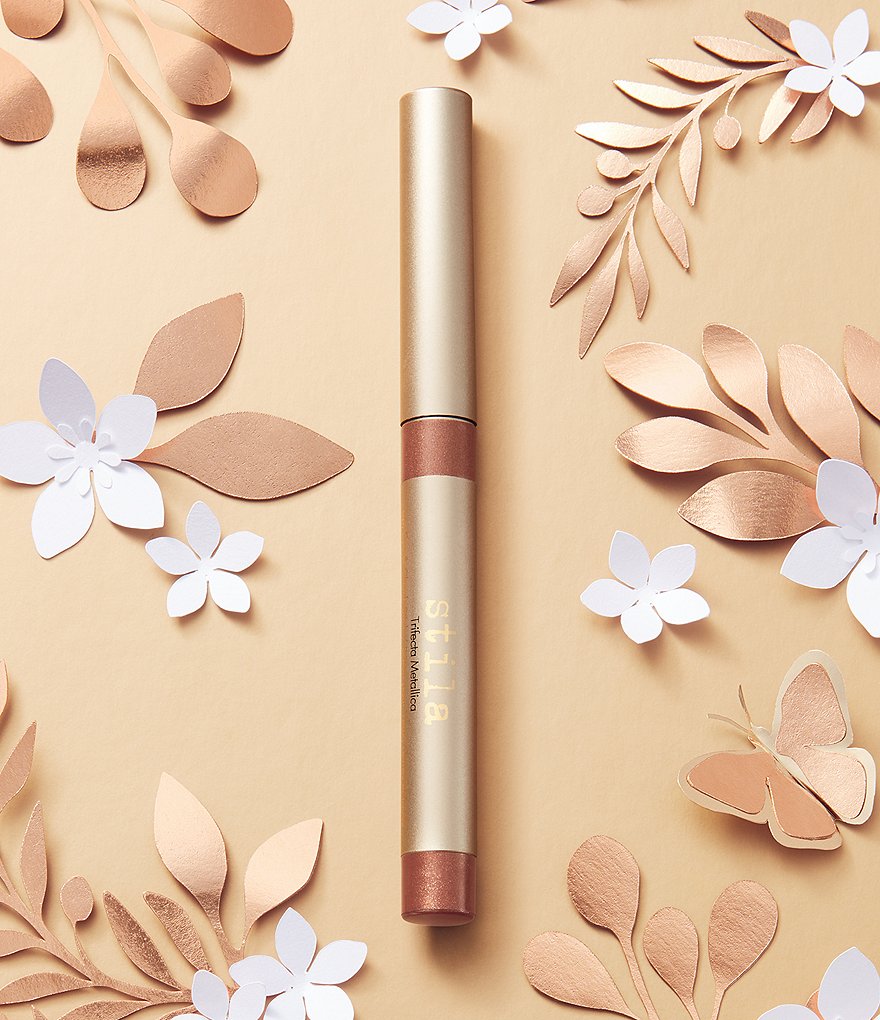 Stila Trifecta Metallica Lip, Eye & Cheek Stick - Bronze Gold