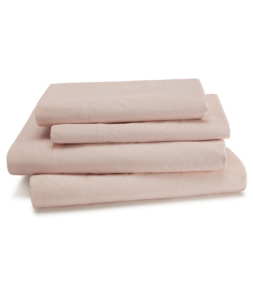 Kassatex Lorimer Washed Percale Sheets
