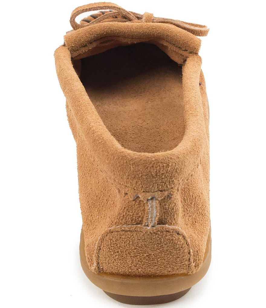 Minnetonka Thunderbird II Beaded Suede Moccasins