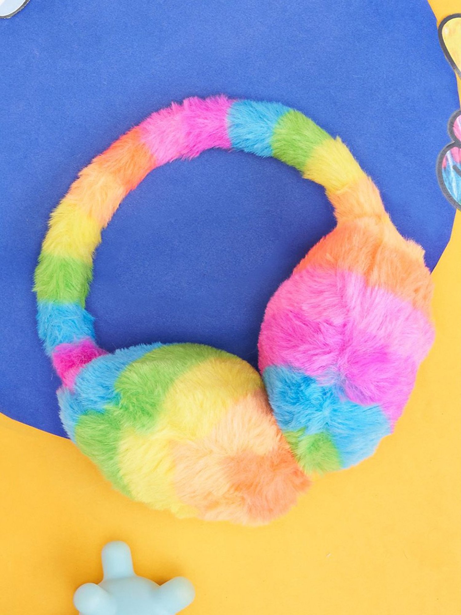 Pantaloons Junior Multicolor Color Block Earmuffs