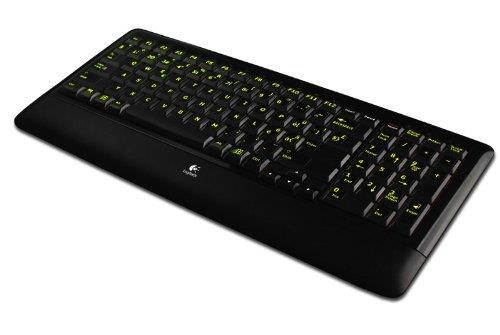 GLOWING FLUORESCENT SWISS KEYBOARD LABELS