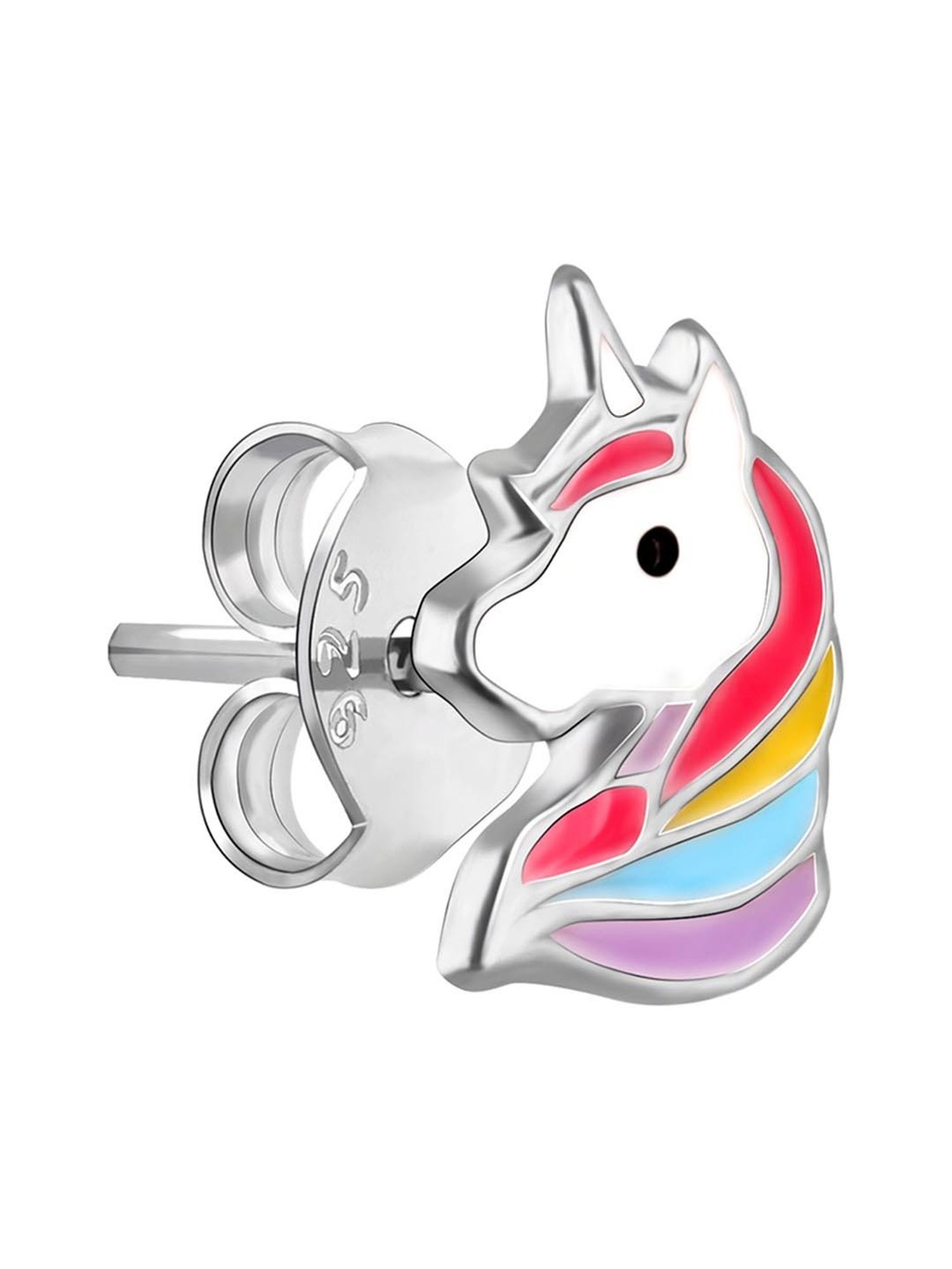 Clara 92.5 Sterling Silver Lily Earrings for Women