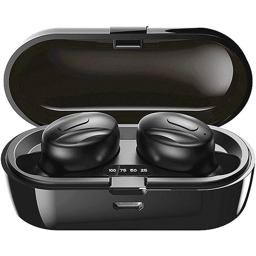 Ture Wireless Earbuds, Bluetooth 5.0 Headphones Stereo Sound Microphone Mini Wireless Earphones Running Headphones with Portable Charging Case for Sport Driving