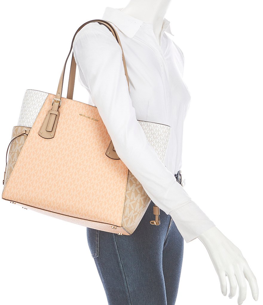 Michael Kors Signature Voyager East West Tote Bag