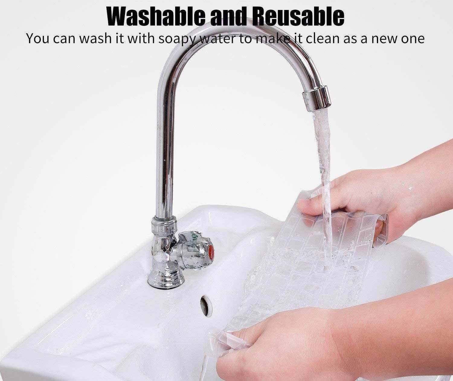 Acer Chromebook CB3 15.6" Keyboard Cover, CaseBuy Ultra Thin Keyboard Protector Case for Acer Chromebook 15 CB3-531 CB3-532 CB5-571 C910 Chromebook US Layout, Clear