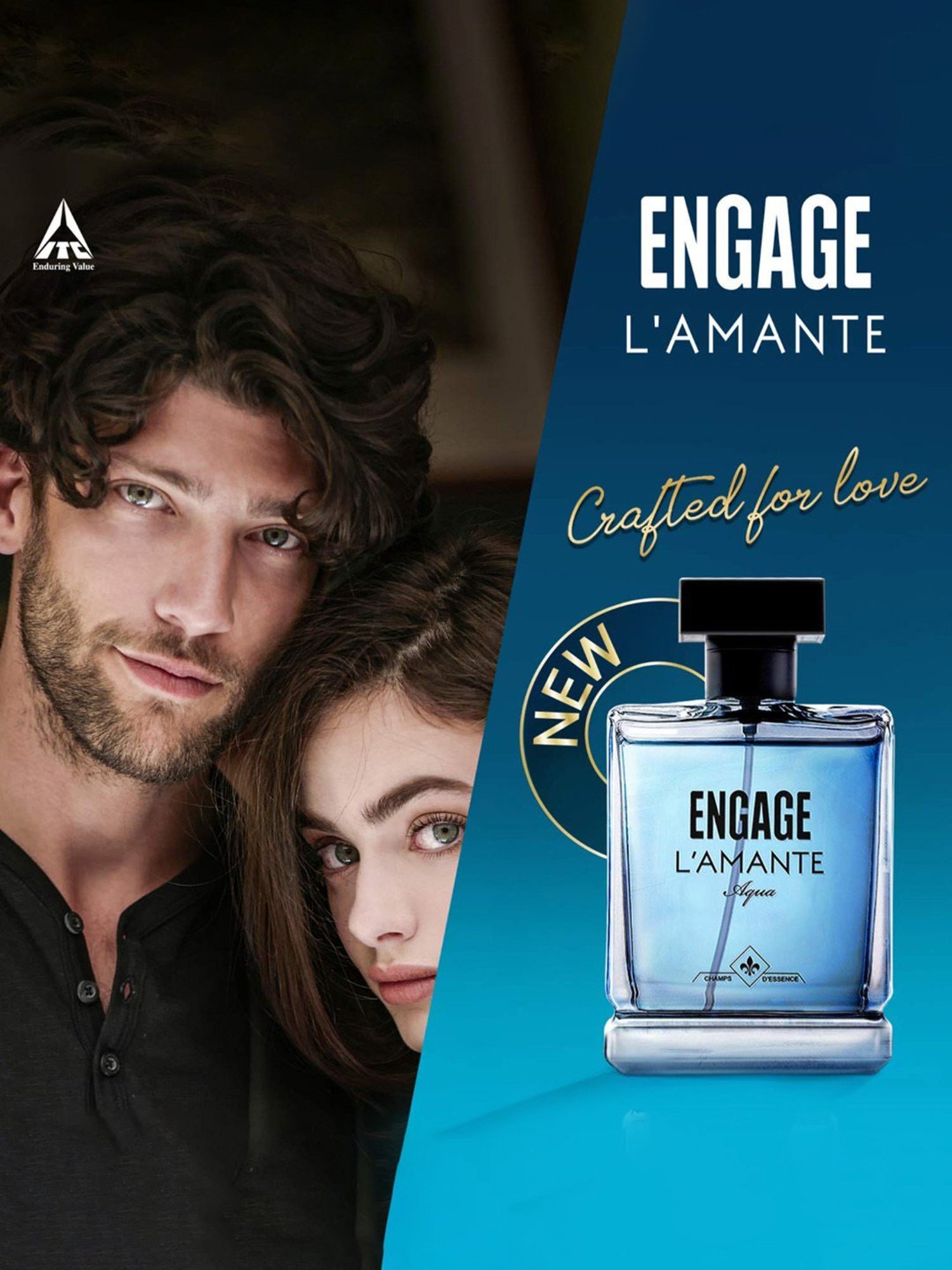 Engage L'amante Aqua Eau De Parfum for Men - 100 ml