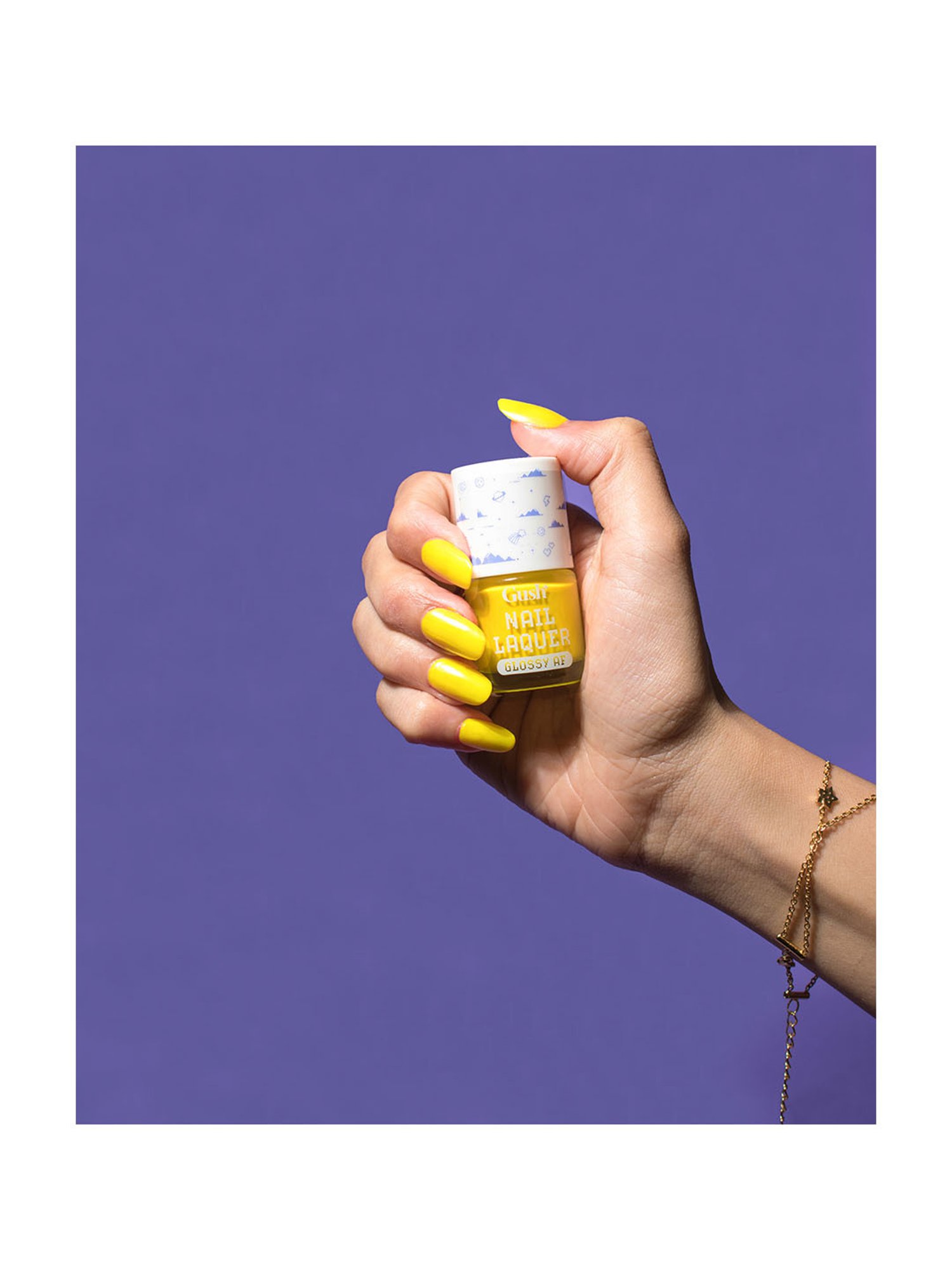 Gush Nail Lacquer Neon Lime - 7 ml