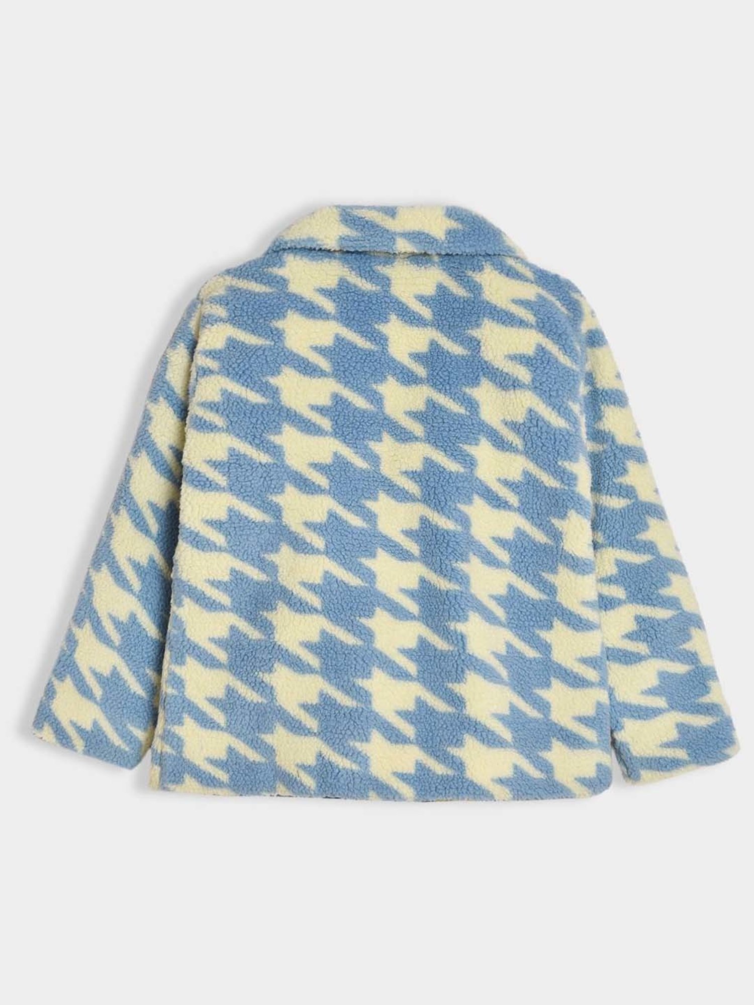 Elle Kids Black Self Pattern Jacket